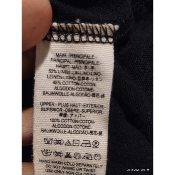 We the Free Down Under Womens size XS Oversized Grungecore Distressed Henley Top - Picture 11 of 12